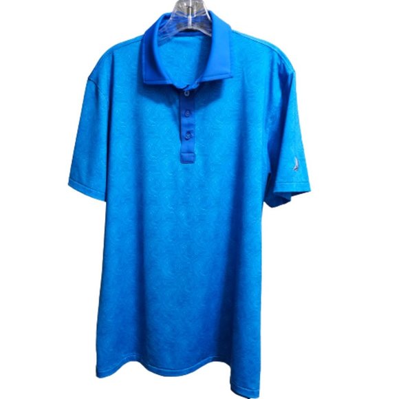 G Fore Other - G Fore Blue Polo Golf Shirt Size Large